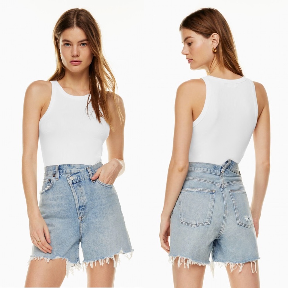 NEW Agolde Criss Cross Jean Short
